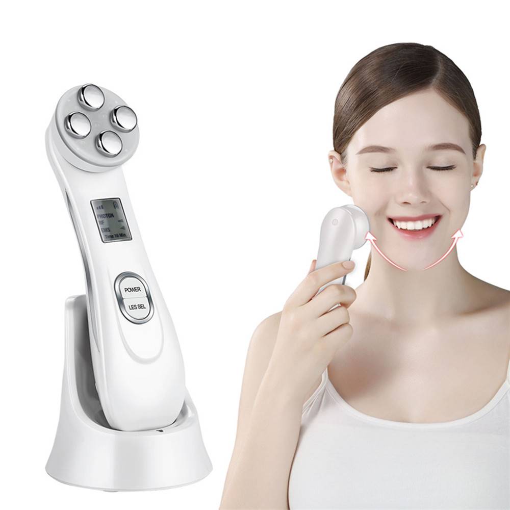 Factory price with good quality 6 in 1 Facial Skin Massage multifunctional  for Skin Rejuvenation EMS Tightening Machine